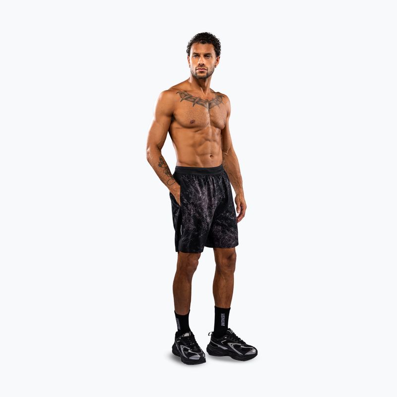Spodenki treningowe męskie Venum Rage & Workout Training black/grey 2
