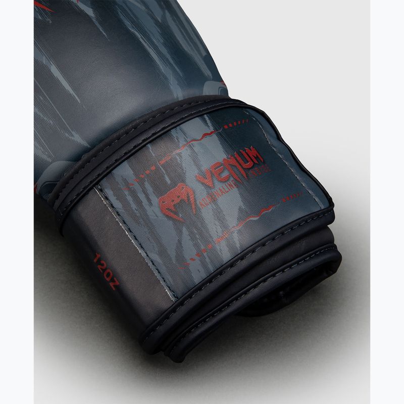 Rękawice bokserskie Venum Demon Boxing black/grey 4