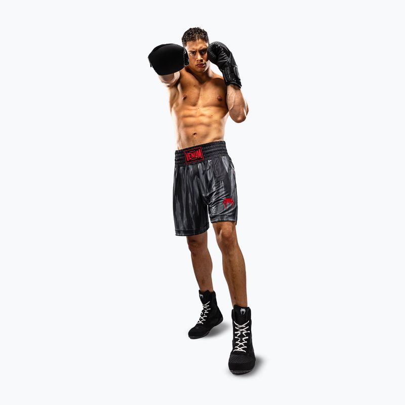 Spodenki treningowe męskie Venum Demon Boxing black/grey 2