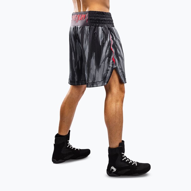 Spodenki treningowe męskie Venum Demon Boxing black/grey 5