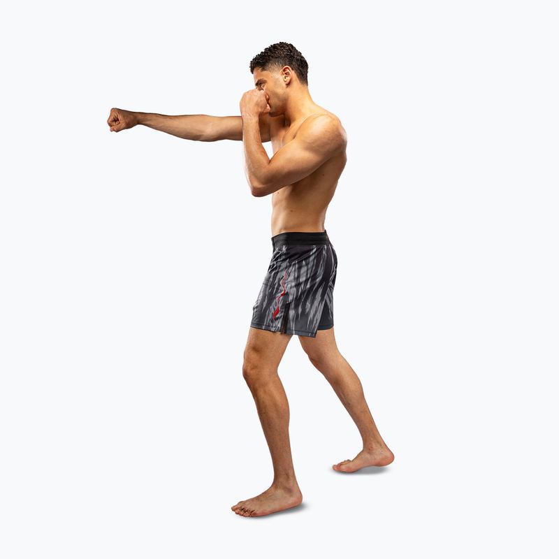 Spodenki treningowe męskie Venum Demon Fight black/grey 4