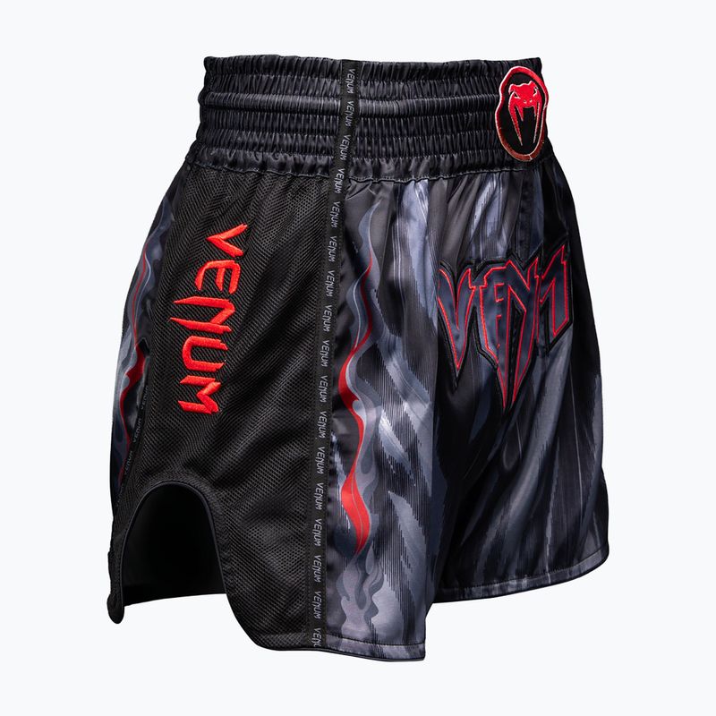 Spodenki treningowe męskie Venum Demon Muay Thai black/grey 4