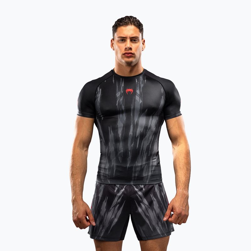 Rashguard męski Venum Demon Rashguard SS black/grey