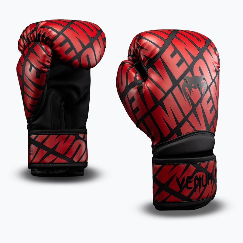 Rękawice bokserskie dziecięce Venum Contender 1.5 XT 3D black/red