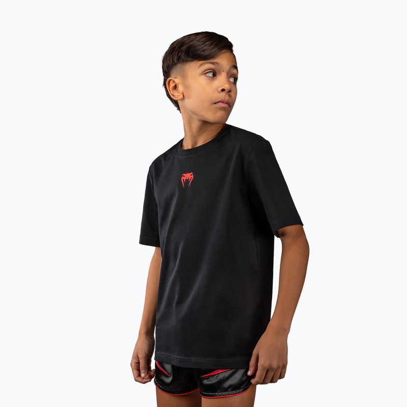 Koszulka dziecięca Venum Attack Cotton black/red 3