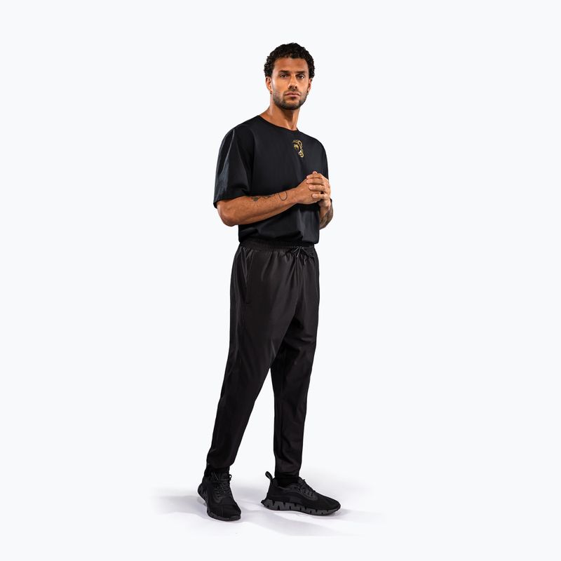 Spodnie treningowe męskie Venum x Mike Tyson Tiger Joggers black/gold 2