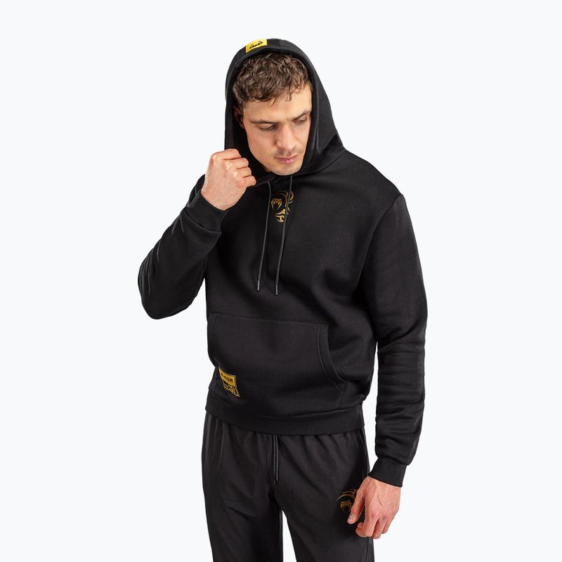 Bluza męska Venum x Mike Tyson Tiger Hoodie black/gold 3