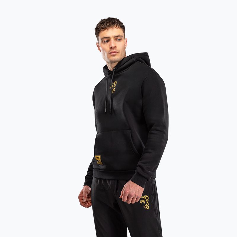 Bluza męska Venum x Mike Tyson Tiger Hoodie black/gold 4