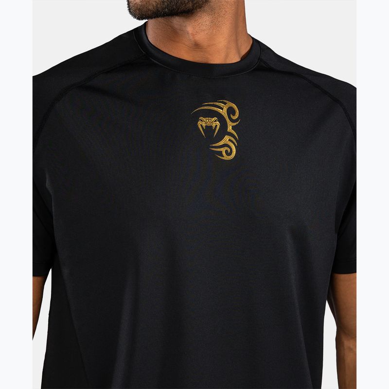 Koszulka męska Venum x Mike Tyson Tiger Dry Tech black/gold 5