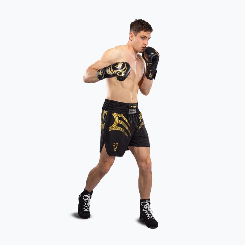 Spodenki treningowe męskie Venum x Mike Tyson Tiger black/gold 2
