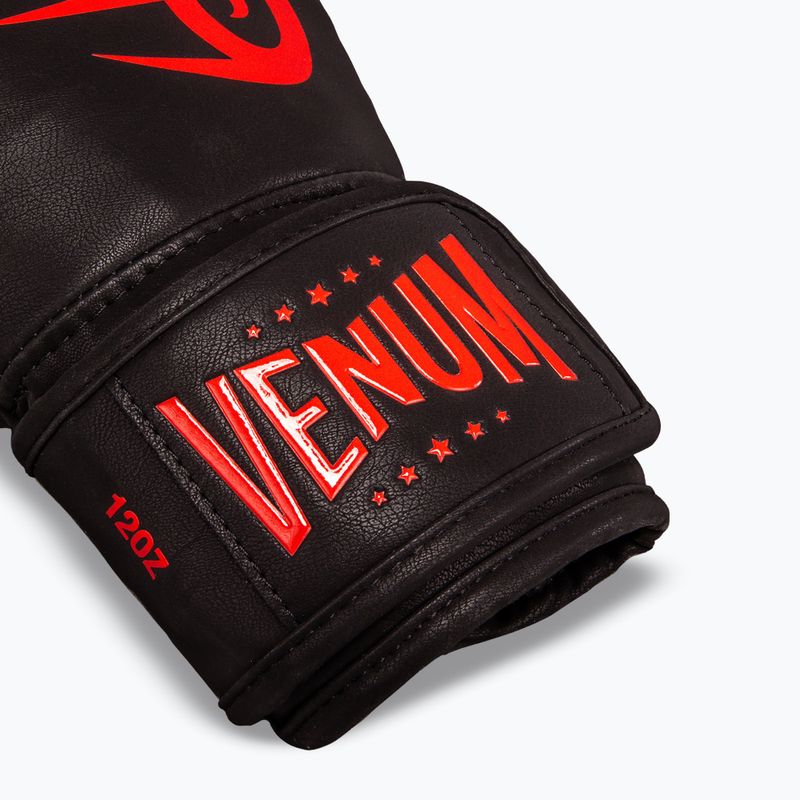Rękawice bokserskie Venum Mike Tyson Replica Boxing black/red 4