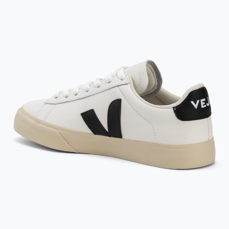 Buty damskie VEJA Campo Leather extra white/black 3