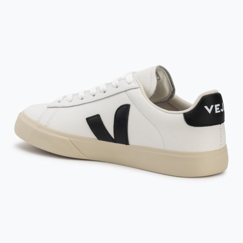 Buty męskie VEJA Campo Leather extra white/black 3