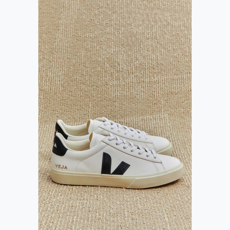 Buty męskie VEJA Campo Leather extra white/black 8