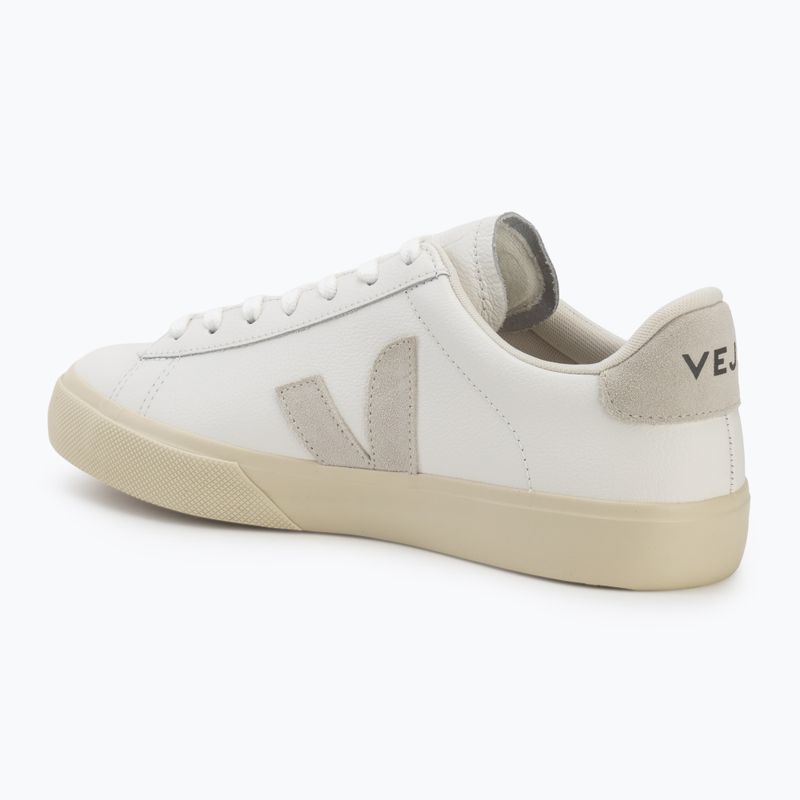 Buty męskie VEJA Campo Leather extra white/natural suede 3