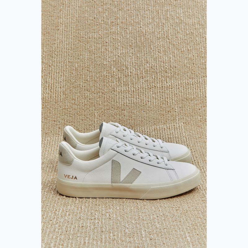 Buty męskie VEJA Campo Leather extra white/natural suede 8