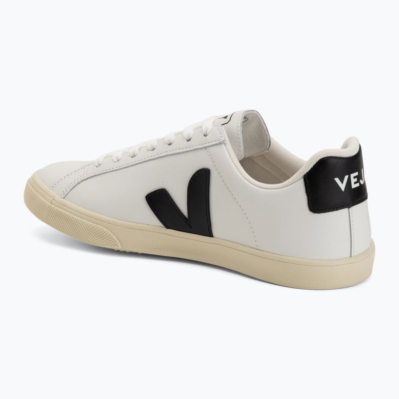 Buty damskie VEJA Esplar Logo Leather extra white/black 3
