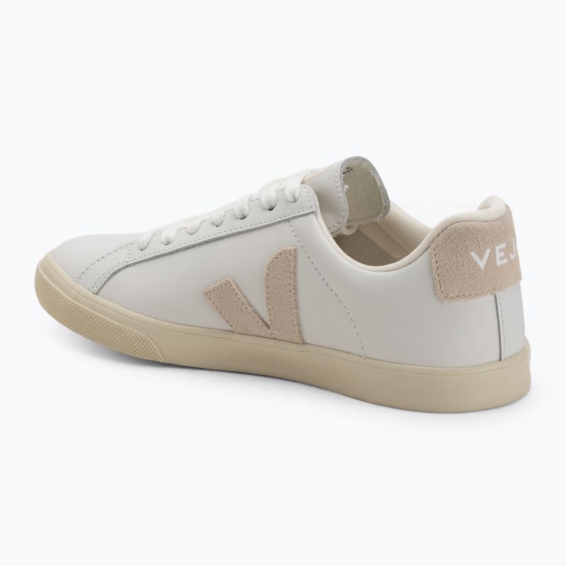 Buty damskie VEJA Esplar Logo Leather white/sable 3