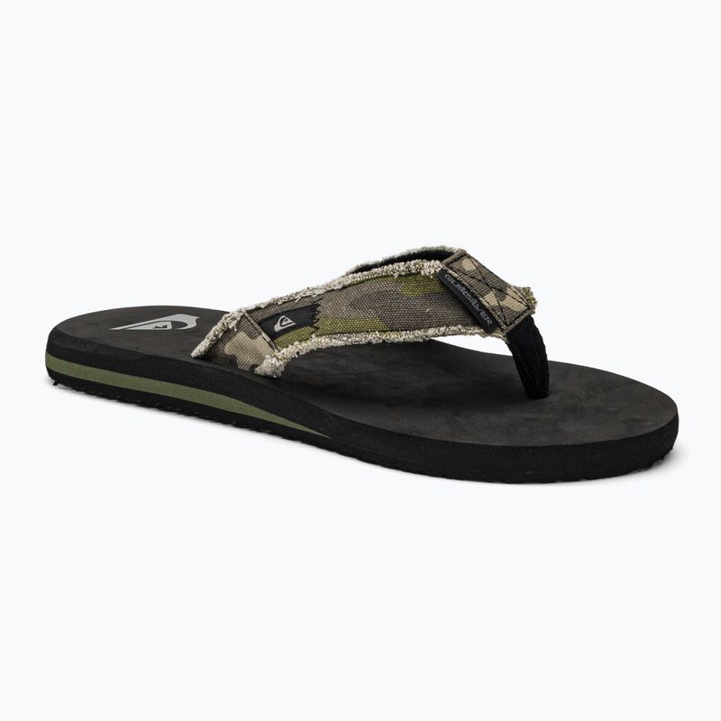Japonki męskie Quiksilver Monkey Abyss green/brown/black