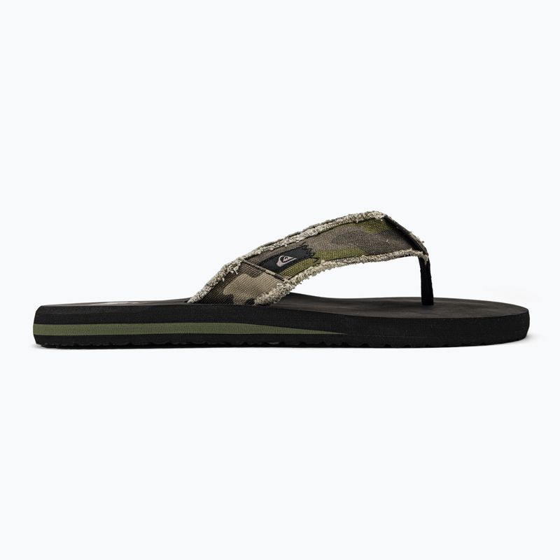 Japonki męskie Quiksilver Monkey Abyss green/brown/black 2