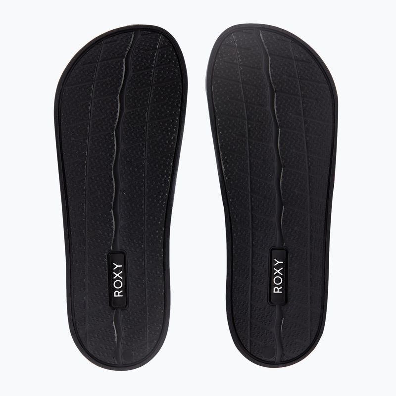 Klapki damskie ROXY Slippy II black multi 5