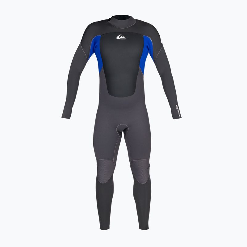 Pianka do pływania męska Quiksilver 4/3 mm Prologue Back Zip jet black/nite blue