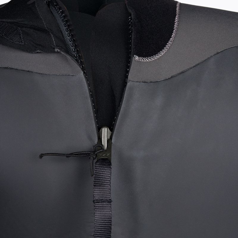 Pianka do pływania męska Quiksilver 4/3 mm Prologue Back Zip jet black/nite blue 4