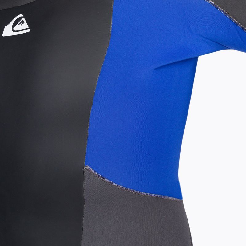 Pianka do pływania męska Quiksilver 4/3 mm Prologue Back Zip jet black/nite blue 5