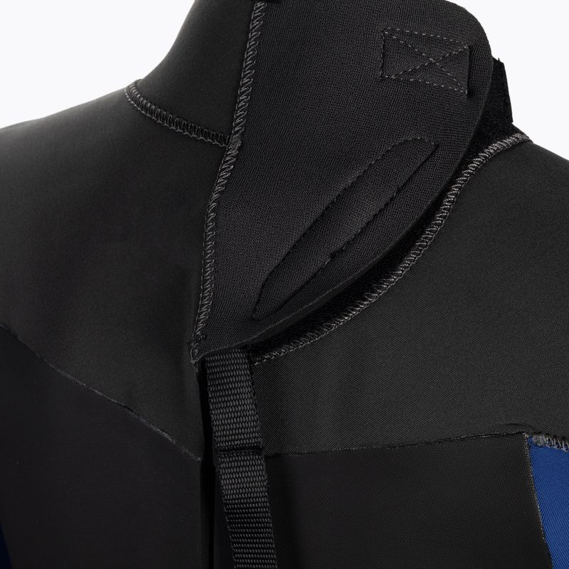 Pianka do pływania dziecięca Quiksilver 4/3 mm Prologue Back Zip jet black/nite blue 6