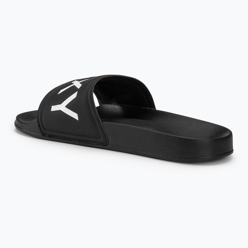 Klapki damskie ROXY Slippy II green black fg 3