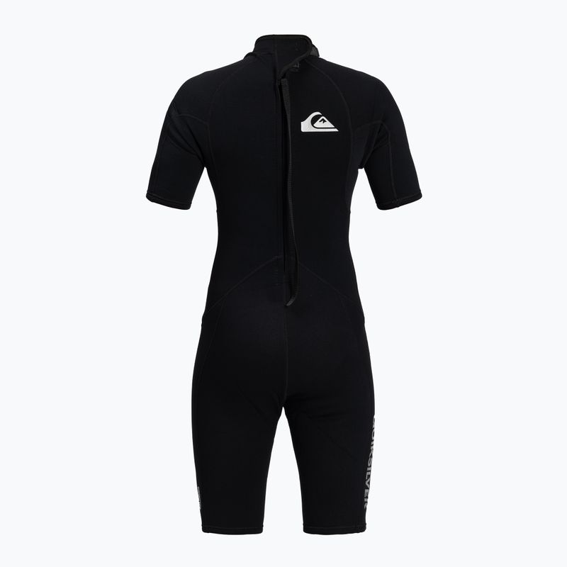 Pianka do pływania męska Quiksilver 2/2 mm School Rental Back Zip black 2
