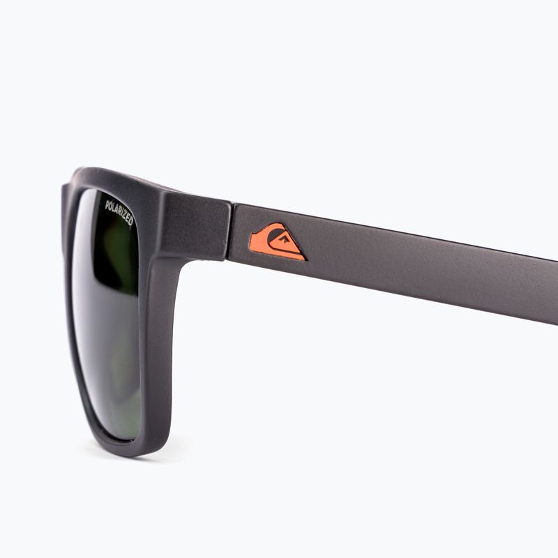 Okulary przeciwsłoneczne Quiksilver Charger Polarized Floatable matte black/green polarized 3