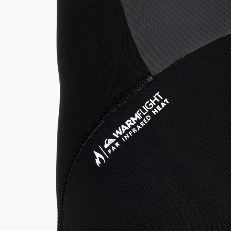 Pianka do pływania męska Quiksilver 3/2 mm Syncro Back Zip GBS black/white 5