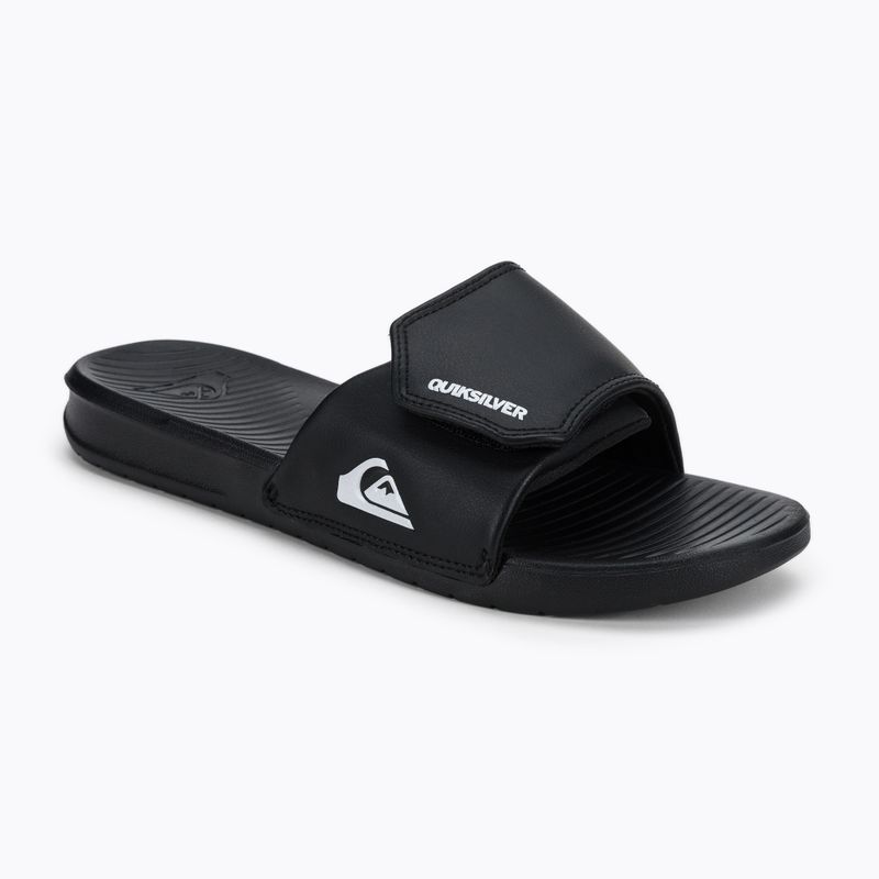Klapki męskie Quiksilver Bright Coast Adjust black/white/black