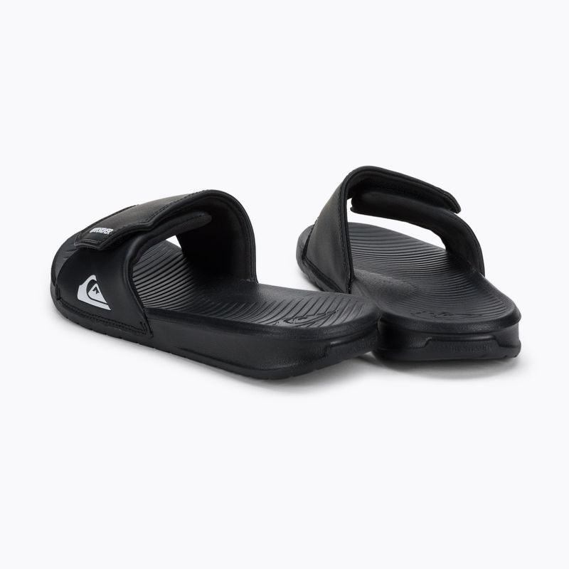 Klapki męskie Quiksilver Bright Coast Adjust black/white/black 3