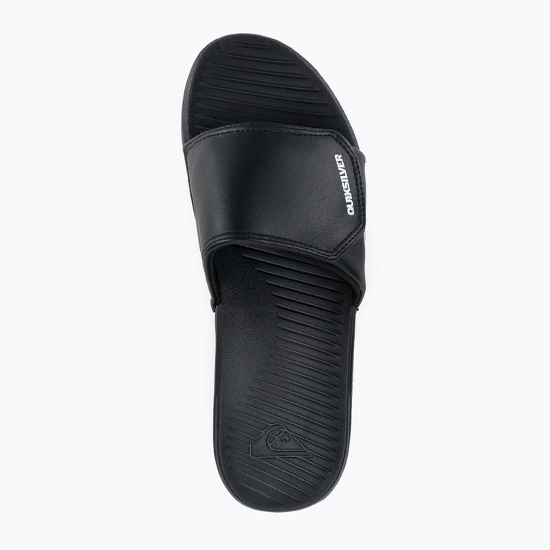 Klapki męskie Quiksilver Bright Coast Adjust black/white/black 6