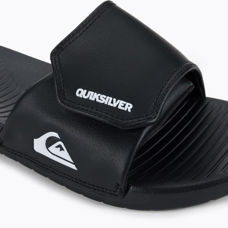 Klapki męskie Quiksilver Bright Coast Adjust black/white/black 7