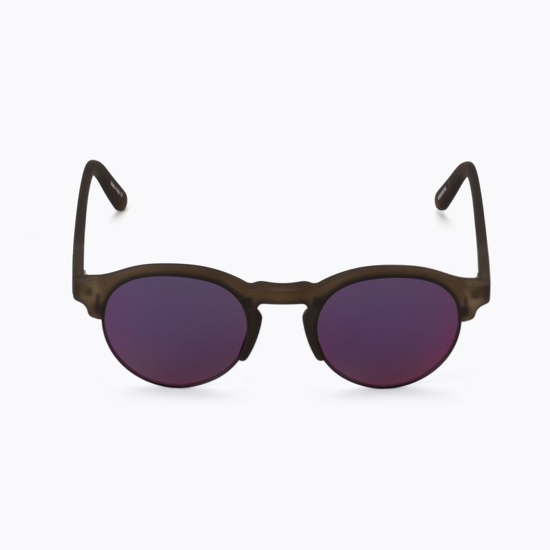 Okulary przeciwsłoneczne damskie ROXY Minoaka matte crystal smoke/ml red 3