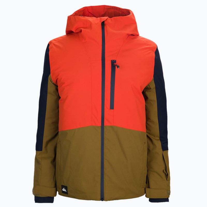 Kurtka snowboardowa dziecięca Quiksilver Ambition pureed pumpkin