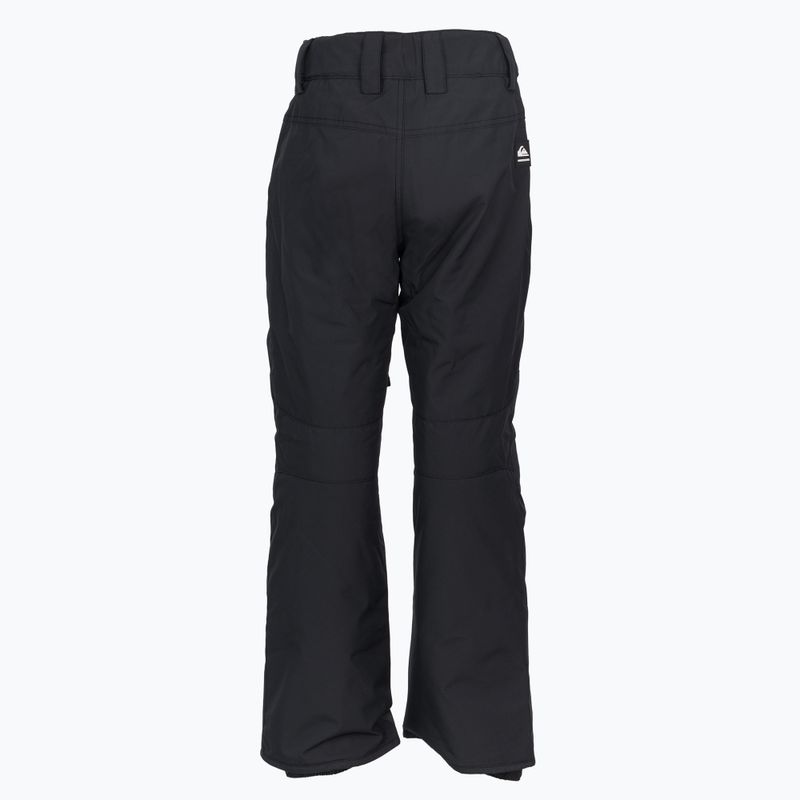 Spodnie snowboardowe dziecięce Quiksilver Estate 2021 true black 2