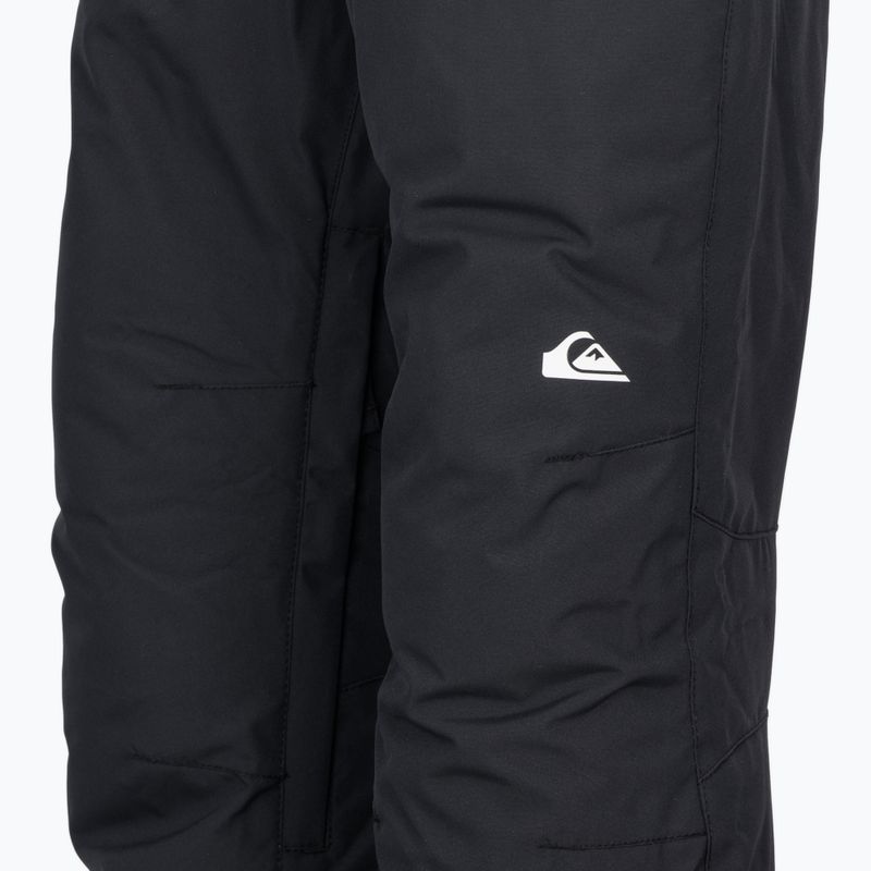 Spodnie snowboardowe dziecięce Quiksilver Estate 2021 true black 3