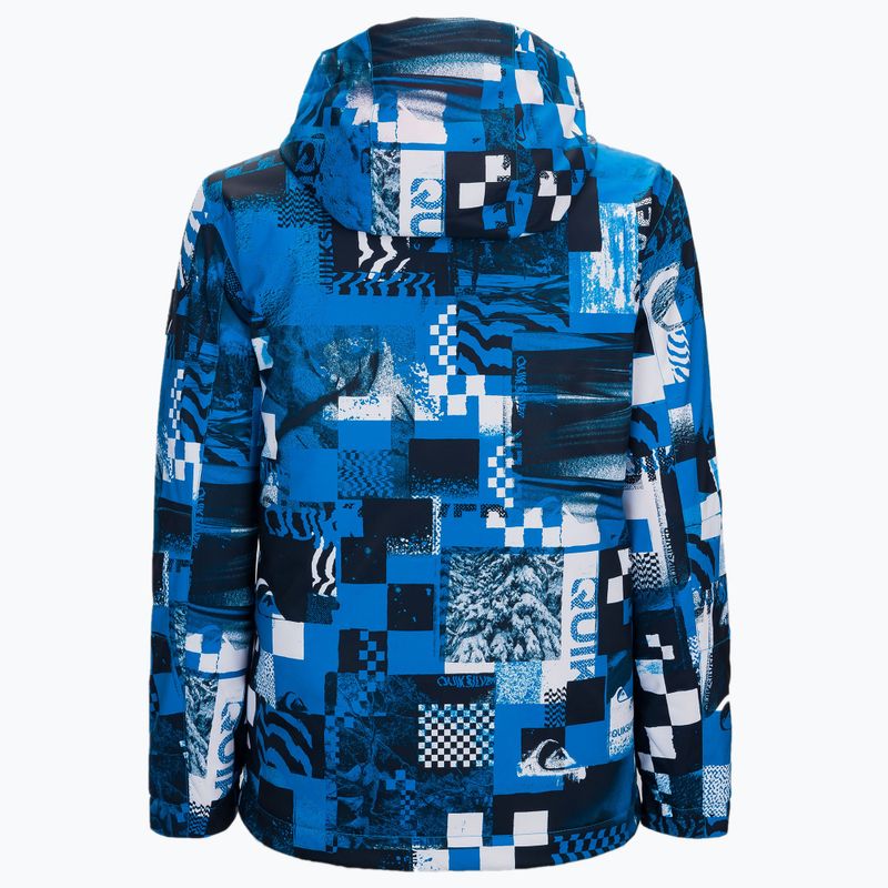 Kurtka snowboardowa dziecięca Quiksilver Morton brilliant blue radpack 2