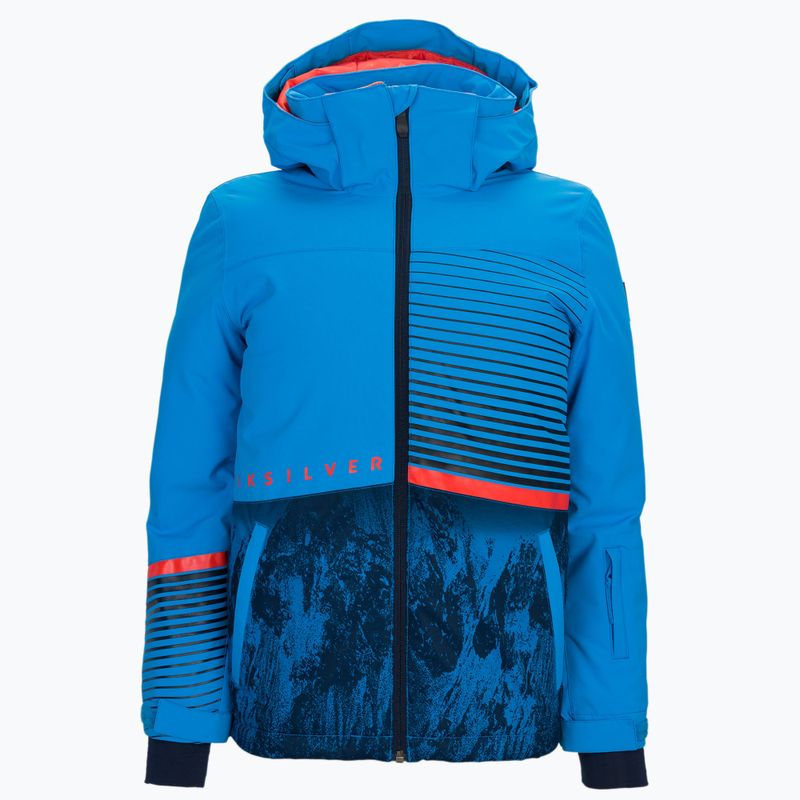 Kurtka snowboardowa dziecięca Quiksilver Silvertip brilliant blue parafinum