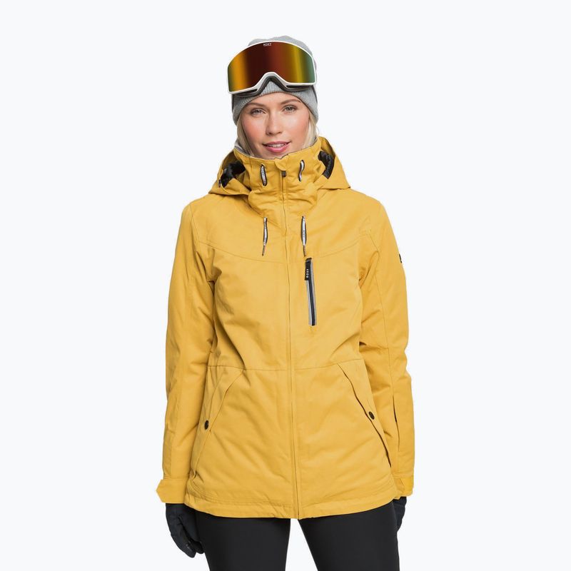 Kurtka snowboardowa damska ROXY Presence Parka golden