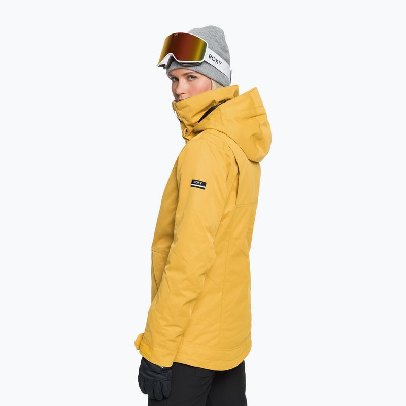 Kurtka snowboardowa damska ROXY Presence Parka golden 2