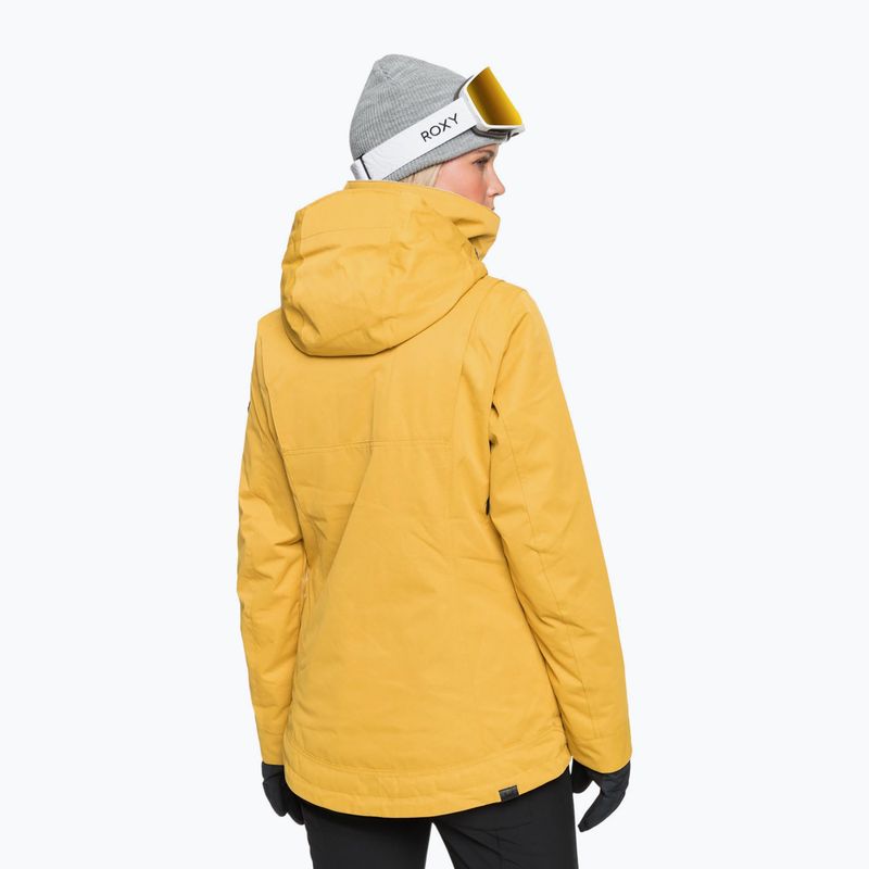 Kurtka snowboardowa damska ROXY Presence Parka golden 5