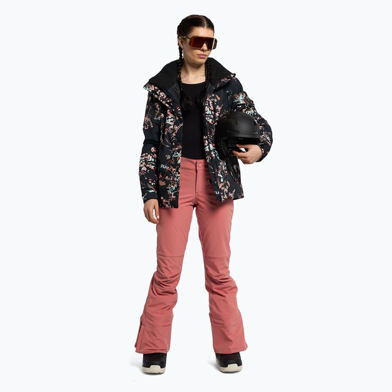 Spodnie snowboardowe damskie ROXY Creek dusty rose 2