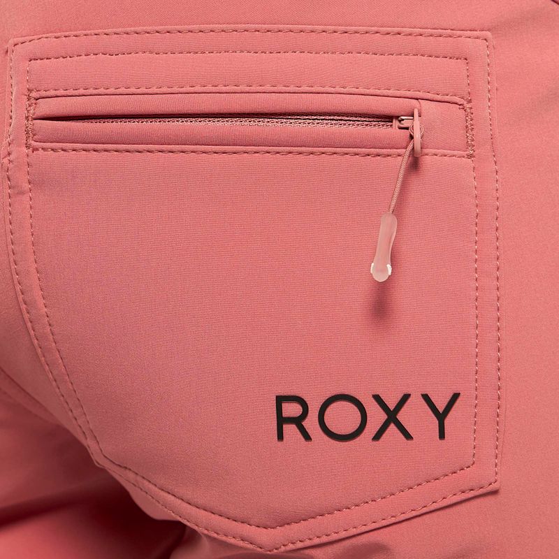 Spodnie snowboardowe damskie ROXY Creek dusty rose 6