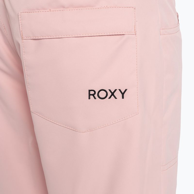 Spodnie snowboardowe dziecięce ROXY Diversion powder pink 4