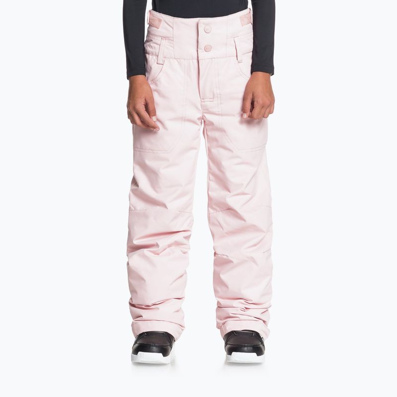 Spodnie snowboardowe dziecięce ROXY Diversion powder pink 5